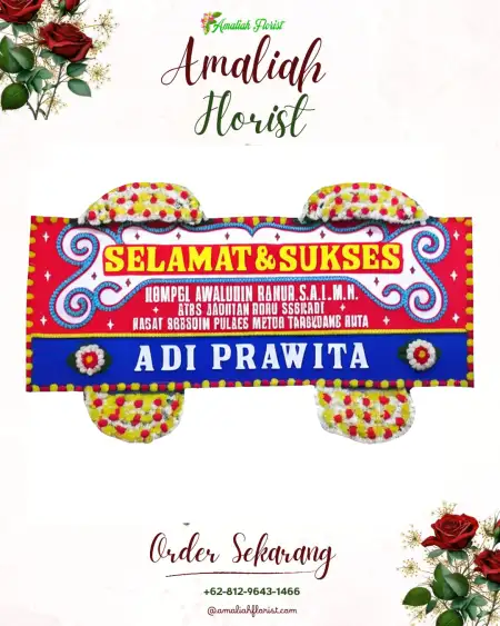 Papan Bunga Ucapan Selamat Sumarambu